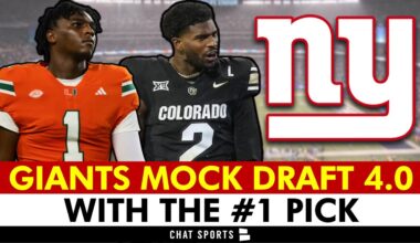 New York Giants Mock Draft 4.0