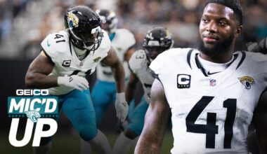 Josh Hines-Allen MIC'D Up in Week 16 vs. Raiders | Jacksonville Jaguars