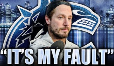 JT MILLER SPEAKS OUT ABOUT THE ELIAS PETTERSSON DRAMA & ADMITS HIS FAULT IN SENATORS GAME