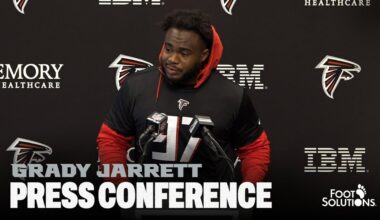Grady Jarrett, Bijan Robinson and more talk Sunday night matchup with Washington | Press Conferences