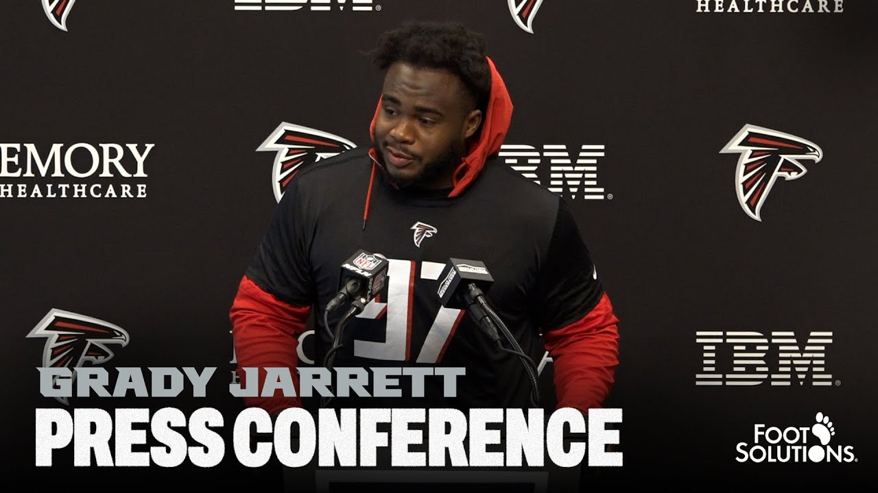 Grady Jarrett, Bijan Robinson and more talk Sunday night matchup with Washington | Press Conferences