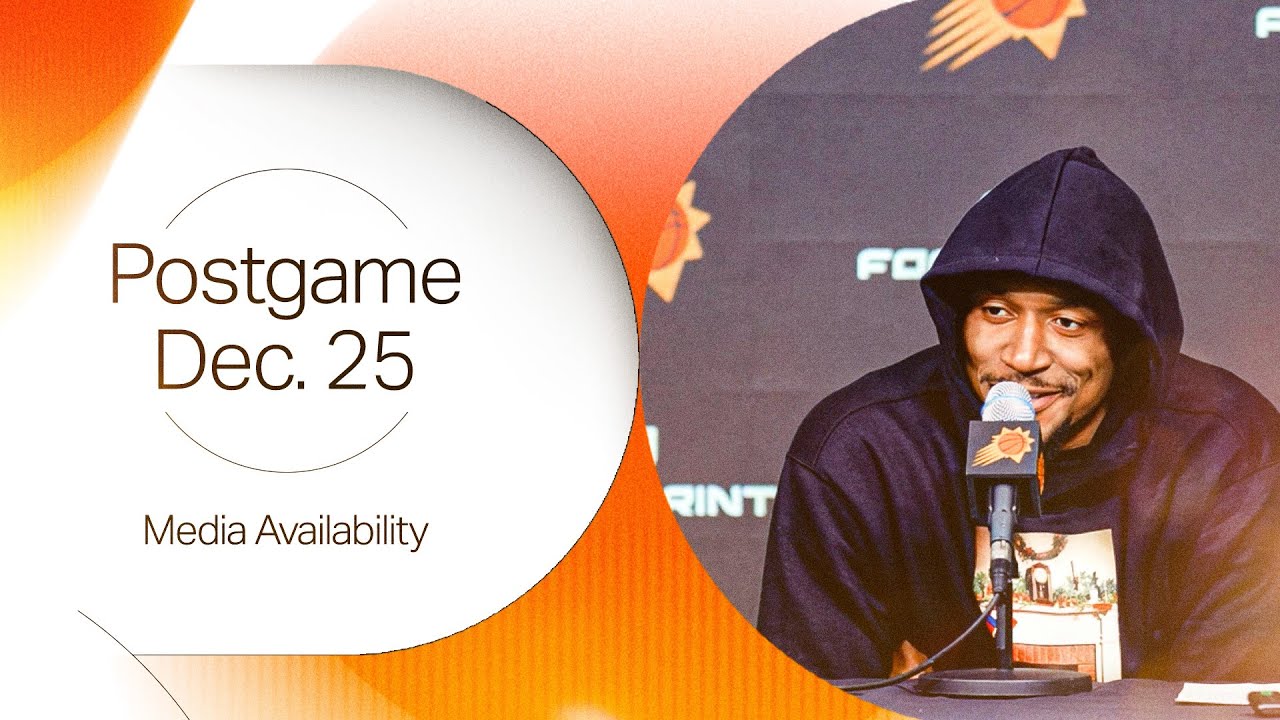 12-25-24 Phoenix Suns Postgame Media Availability: Mike Budenholzer, Kevin Durant and Bradley Beal
