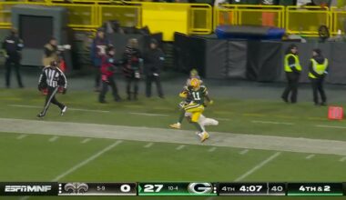 "It's Malik Willis time" - Malik Willis on 4th & 2, probably.