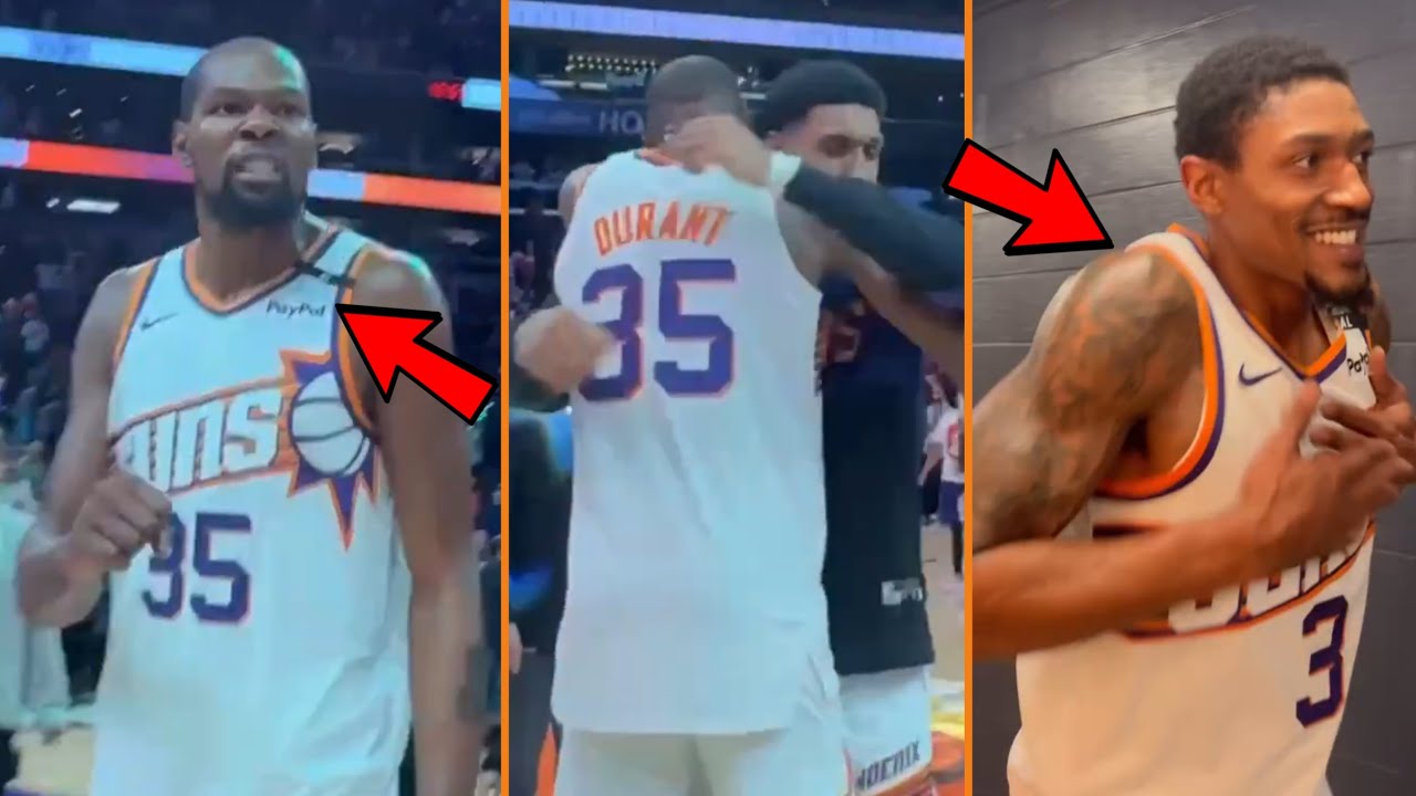 Kevin Durant & Phoenix Suns Celebration After Crazy Win vs. Denver Nuggets!
