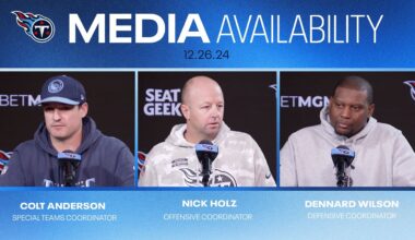 Media Availability | The Red Zone Takes a Huge Focus