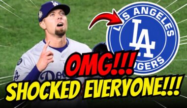 💥BOMB NOW!!! IT'S OFFICIAL!!! THE UNEXPECTED HAPPENED!!! DODGERS TODAY! LA DODGERS NEWS!