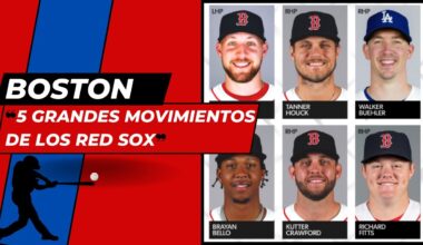 BOSTON RED SOX van con todo en AGENCIA LIBRE