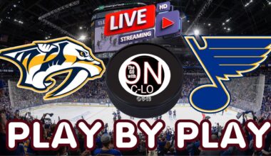🔴Nashville Predators vs St. Louis Blues. Live NHL Hockey.  Play by Play Live Stream