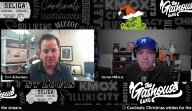 Gashouse Gang (Ep36) Christmas Eve Edition with Ackerman & Miklasz #MLB #STLCards