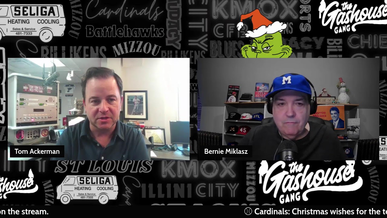 Gashouse Gang (Ep36) Christmas Eve Edition with Ackerman & Miklasz #MLB #STLCards