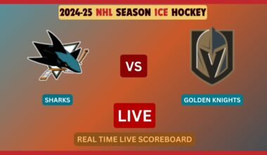 Vegas Golden Knights Vs San Jose Sharks LIVE Score UPDATE 2024-25 NHL Season Ice Hockey Dec 27 2024
