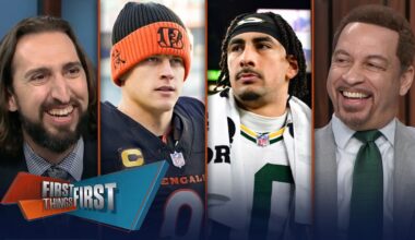 Why Burrow deserves Pro Bowl with Lamar, Mahomes over Allen, Packers vs Vikings | FIRST THINGS FIRST