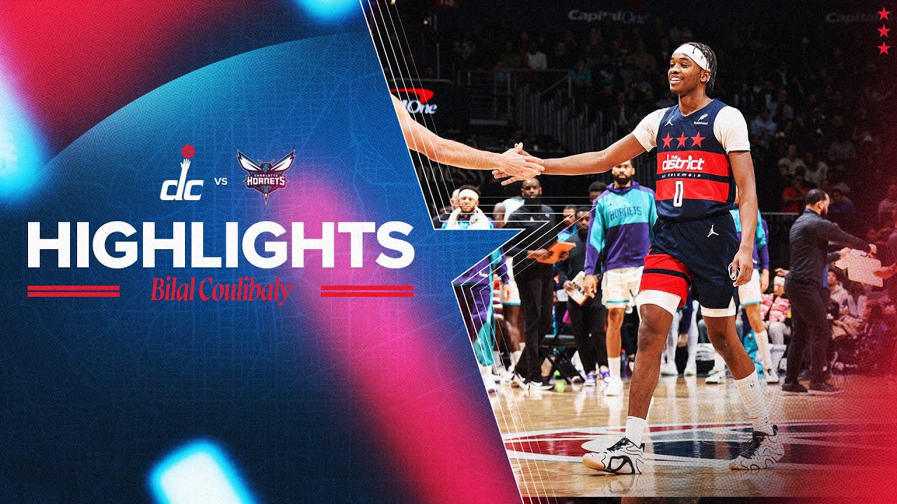 Highlights: Bilal Coulibaly scores 20 points vs. Charlotte Hornets | 12.26.24