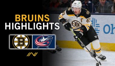 Bruins Highlights: Boston, Columbus Compete in First of Back-to-Back