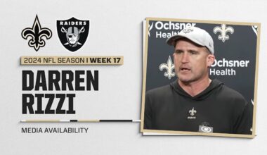 Darren Rizzi on injury updates, practice schedule | New Orleans Saints