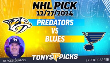 Nashville Predators vs St Louis Blues 12/27/24 NHL Pick Prediction
