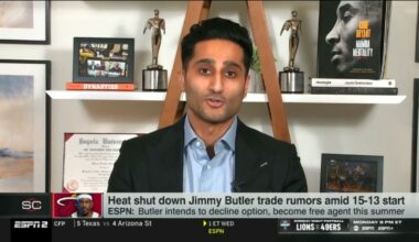 NBA Today | Shams Charania Report: Miami Heat shut down Jimmy Butler trade rumors amid 15-13 start