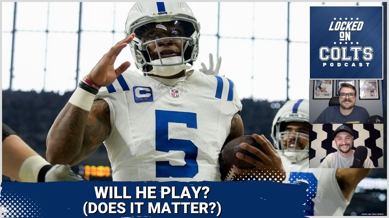 Indianapolis Colts' Anthony Richardson Status Up in the Air vs. New York Giants