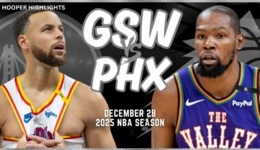 Golden State Warriors vs Phoenix Suns Full Game Highlights | Dec 28 | 2025 NBA Season