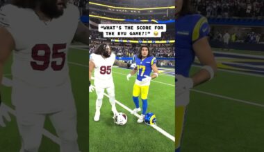 dubs in LA and utah for Puka #pukanacua #losangeles #rams #nfl #byu