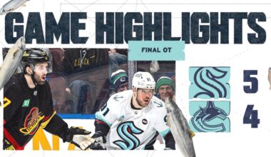 Seattle Kraken at Vancouver Canucks | 12/28 Game Highlights