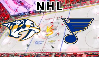 Nashville Predators vs St. LouisBlues | 2024 NHL Play by Play Live Score