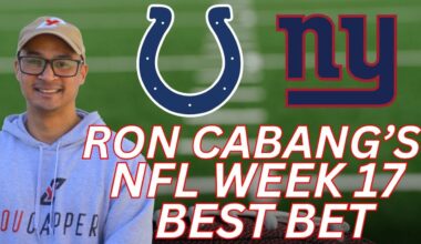 Indianapolis Colts vs New York Giants Predictions and Picks | 2024 NFL Week 17 Bets