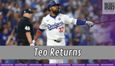 The man from the Check-Swing Heard ‘Round The Rockies - Teoscar Hernández - is back with the Dodgers
