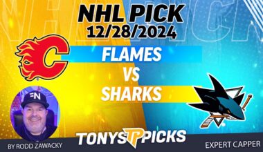 Calgary Flames vs San Jose Sharks 12/28/24 NHL Pick Prediction