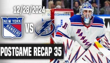 Ranger Fan Reaction Game 35┃NYR-2 TBL-6! PICKING UP WHERE THEY LEFT OFF! HAHAHAHA!