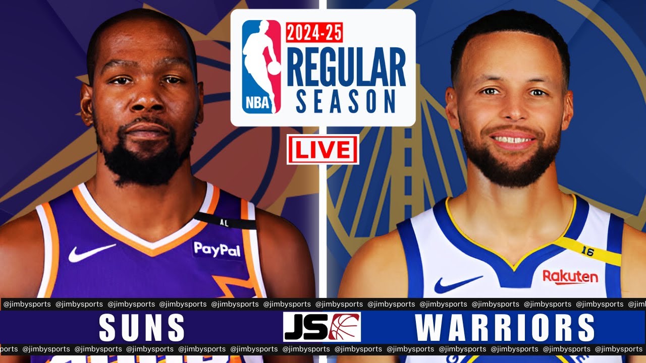 Phoenix Suns vs Golden State Warriors | NBA Live Play-by-Play & Reactions Scoreboard