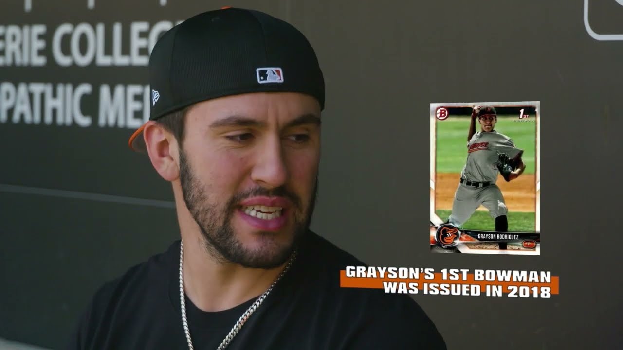 MLB's Carded: Grayson Rodriguez's collecting journey
