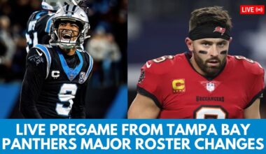 Carolina Panthers vs Tampa Bay Buccaneers Pregame Live From Raymond James Stadium | NFL Week 17