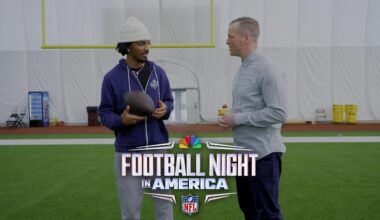 Commanders QB Jayden Daniels plays with unflappable confidence (FULL INTERVIEW) | FNIA | NFL on NBC