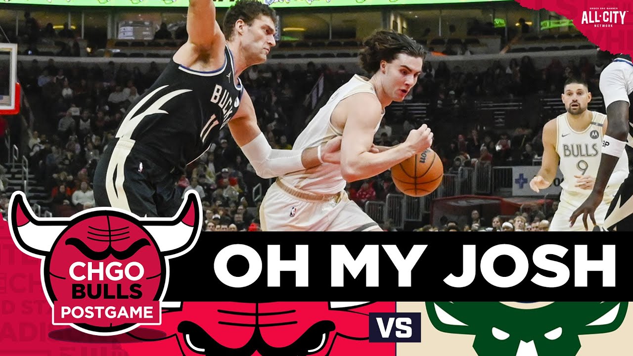 Josh Giddey triple-double leads Chicago Bulls to win over Bucks | CHGO Bulls POSTGAME Podcast