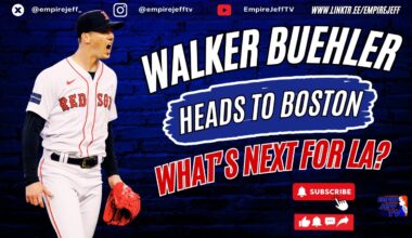 The Dodgers Lose Walker Buehler To The Boston Red Sox, What's Next For LA? Latest Dodgers Rumors!