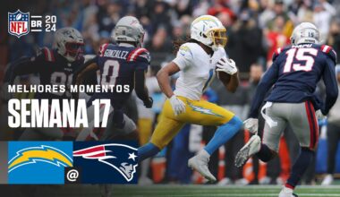 Los Angeles Chargers vs. New England Patriots | Melhores Momentos | NFL 2024