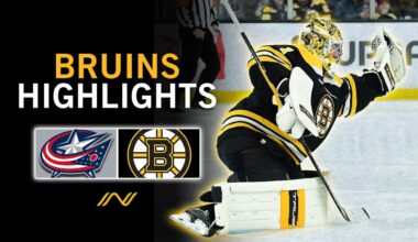 Bruins Highlights: Jeremy Swayman Shines In Boston's Shutout Win