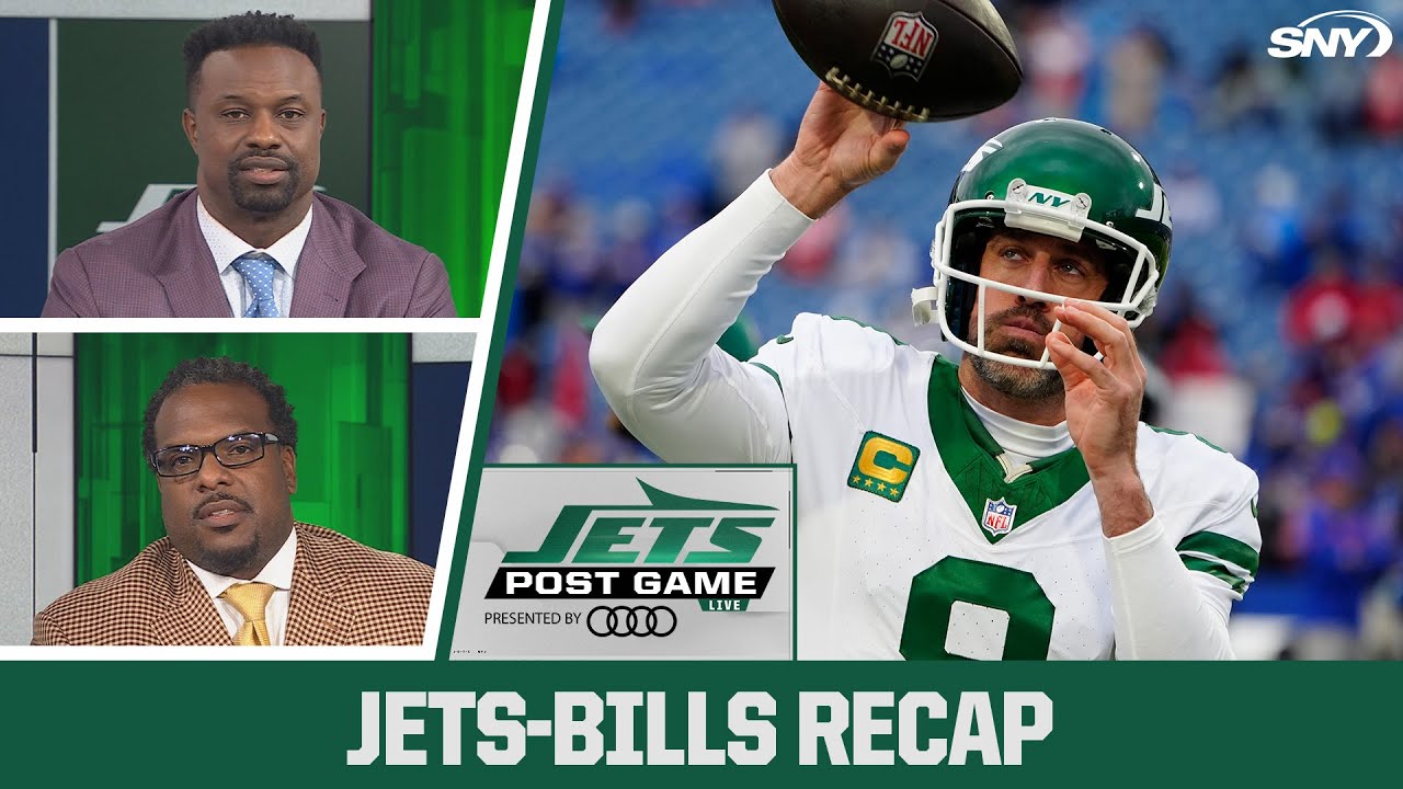 Bart Scott, Willie Colon say Jets should be 'embarrassed' by loss to Bills | Jets Post Game | SNY