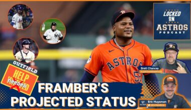 Astros: Framber Valdez's market and the NEED for OF help