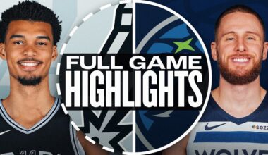 SPURS at TIMBERWOLVES | FULL GAME HIGHLIGHTS | December 29, 2024