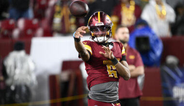 Commanders clinch playoff spot with walk-off touchdown pass over Falcons in overtime