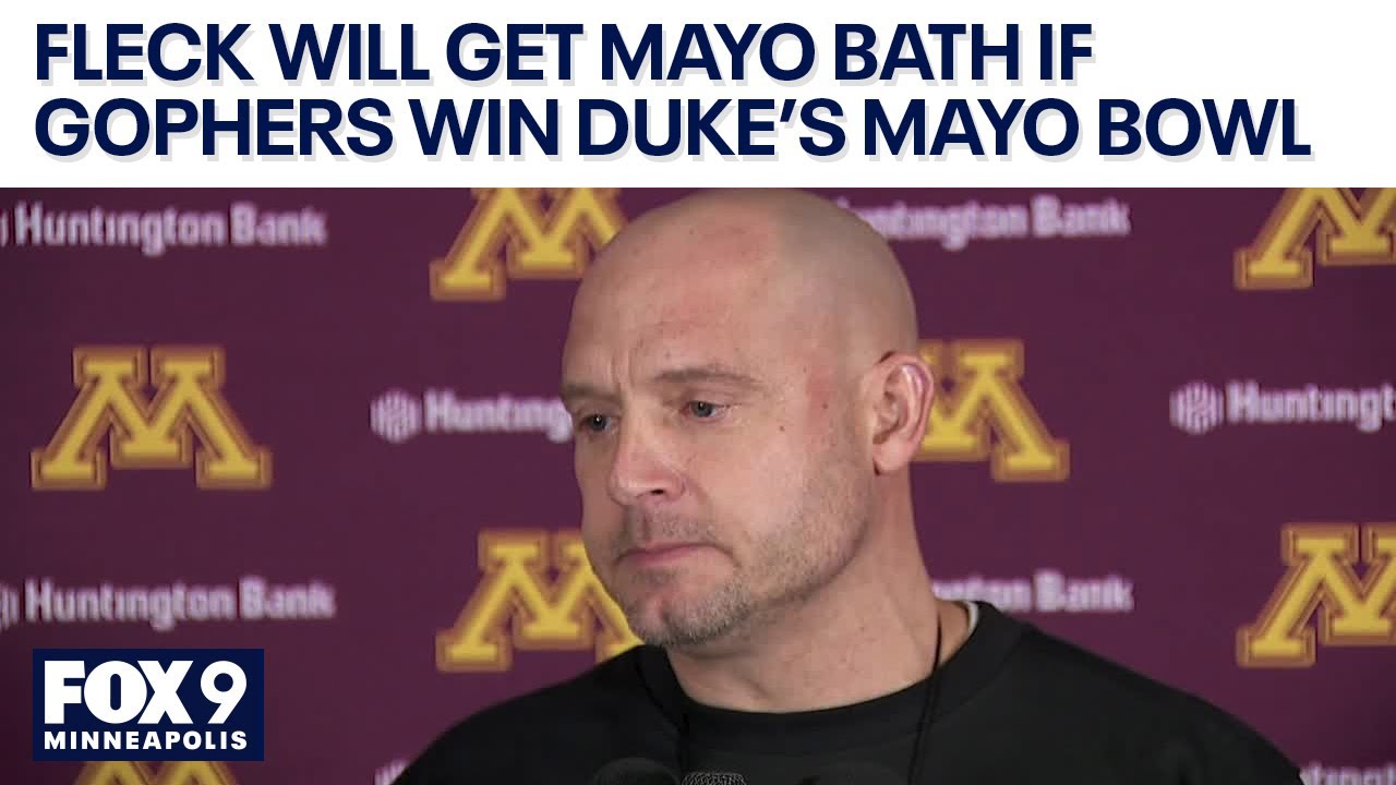 P.J. Fleck doubles down on mayo bath if Gophers win Duke's Mayo Bowl