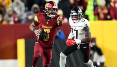 Jayden Daniels' best plays from 3-TD game vs. Falcons | Week 17