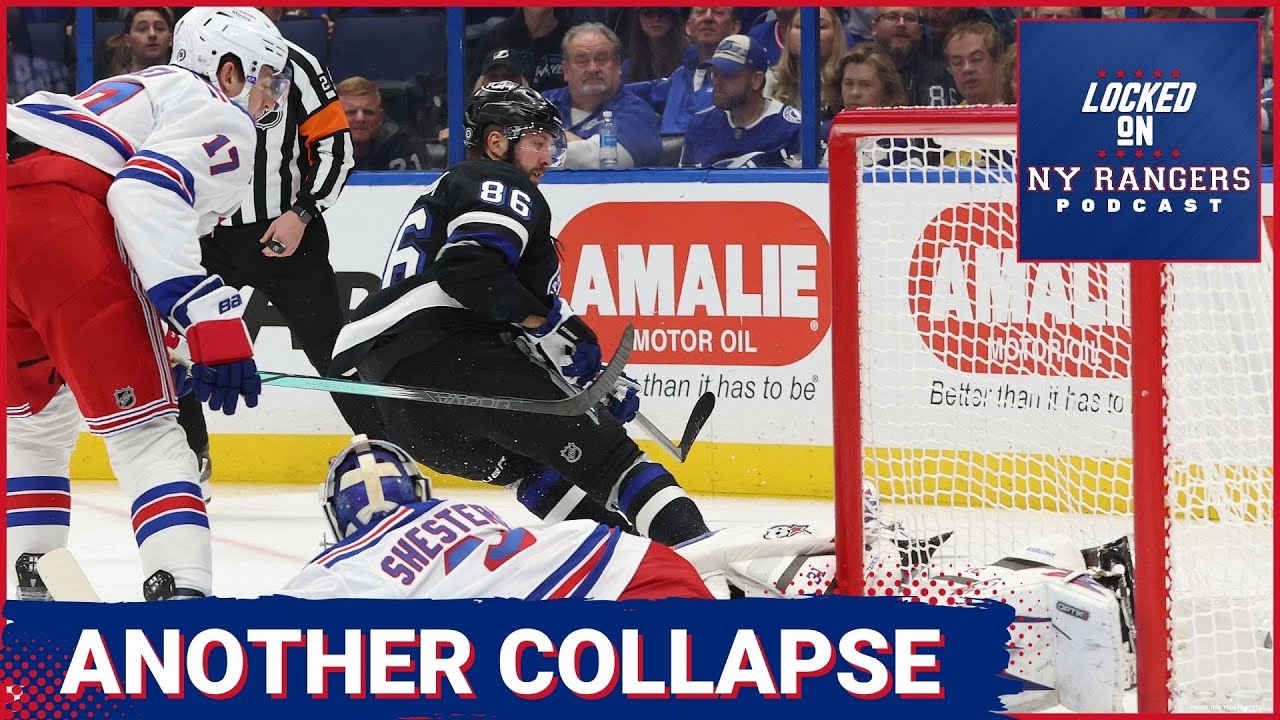 Rangers latest COLLAPSE: 6-2 loss in Tampa! Igor Shesterkin yanked! Just trade Zac Jones already!