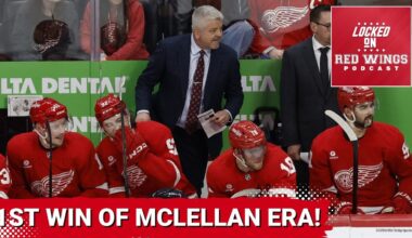 Red Wings 'play f—ing hockey' and earn their 1st win of the McLellan era!
