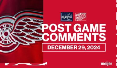 Patrick Kane, Alex DeBrincat, Todd McLellan Post Game Comments vs WSH | Dec. 29, 2024