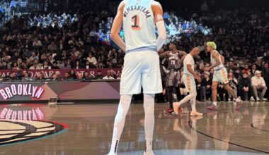 Pic a friend took at Spurs @ Nets game