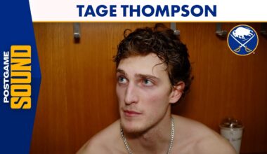 "Simple, Detailed Hockey" | Tage Thompson After Buffalo Sabres Defeat St. Louis Blues 4-2