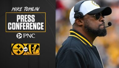 Coach Tomlin Press Conference (Week 18 vs Bengals) | Pittsburgh Steelers